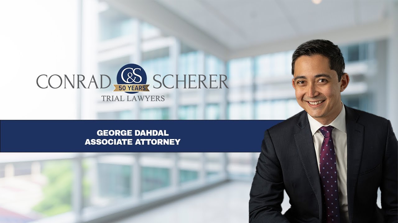 George Dahdal Associate Attorney at Conrad & Scherer