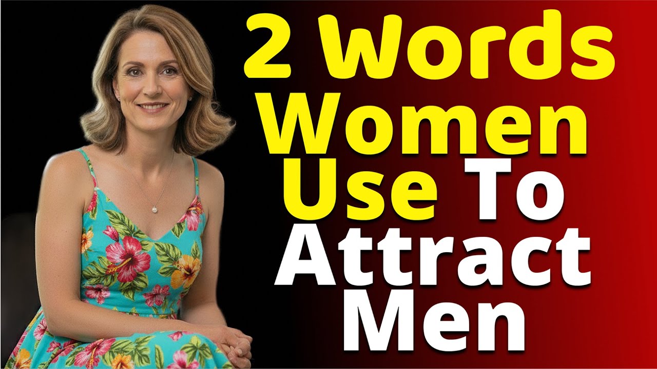 2 words older men use to attract women | Female psychology