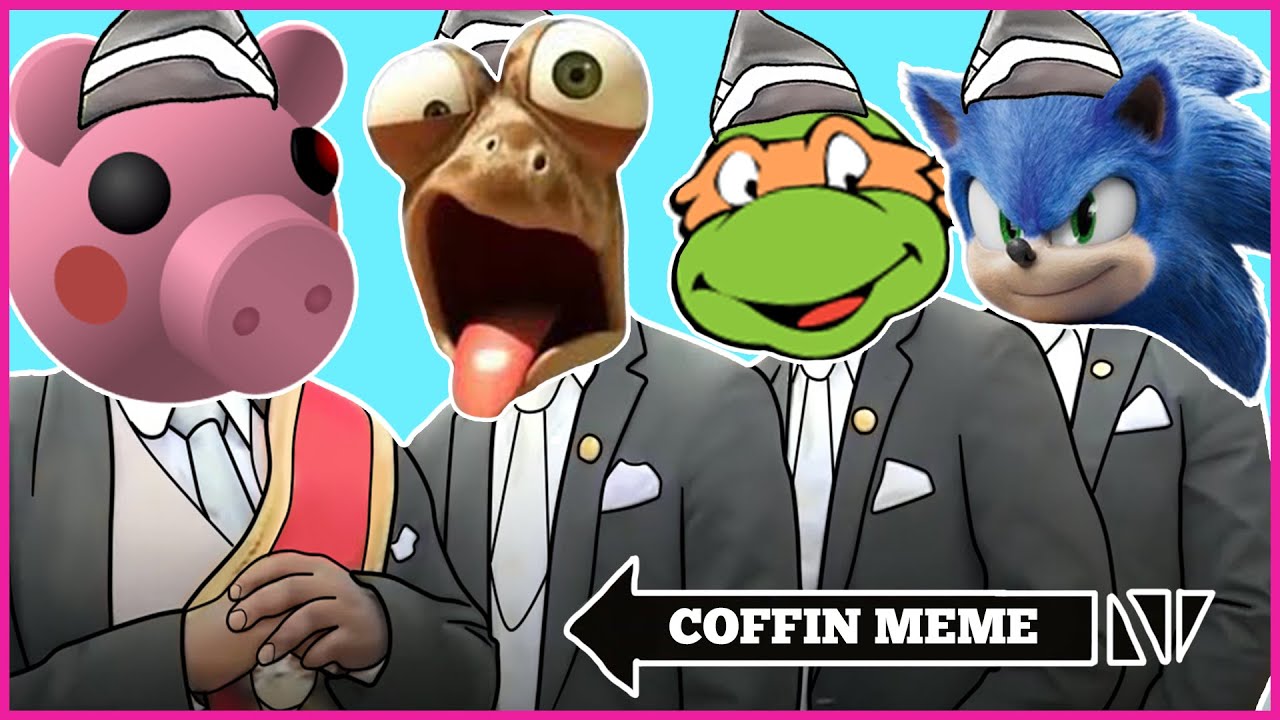 Piggy Roblox, Sonic The Hedgehog, Oscar's Oasis, TMNT - Astronomia/Coffin Dance Meme (Cover)