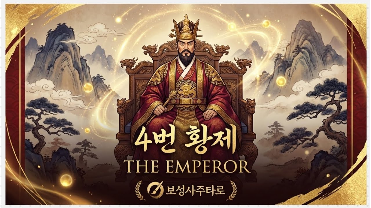 5번째 황제타로카드에 대해서 공부해봤습니다~