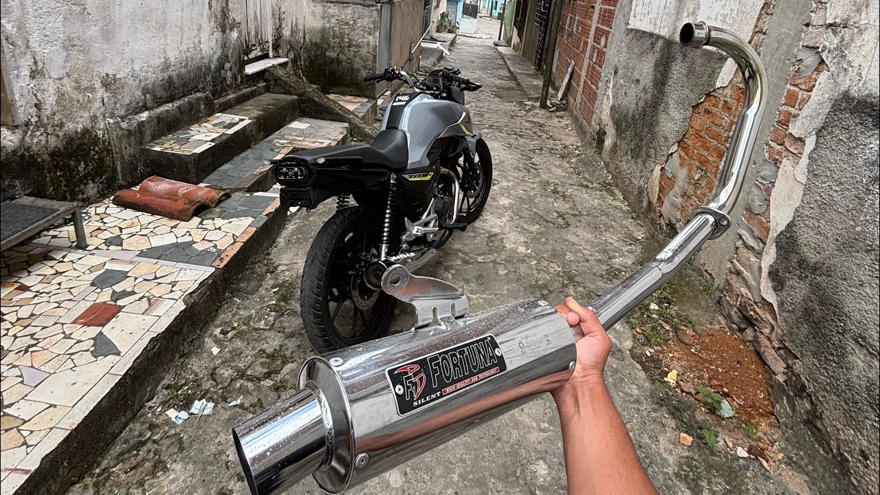 ESSE MINI FORTUNA É O MELHOR ESCAPE DE 160 - MOTOVLOG RAIZ 