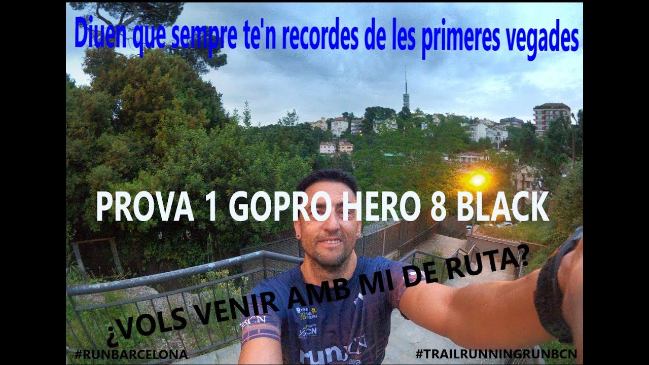 RUNBCN PROVA 1 / TRAILRUNNING / RUTA PER VALLVIDRERA /GOPRO HERO 8 BLACK