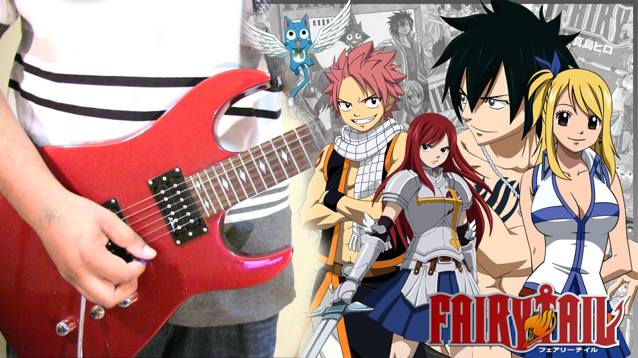 Fairy Tail OP1 - Snow Fairy - Guitar Cover