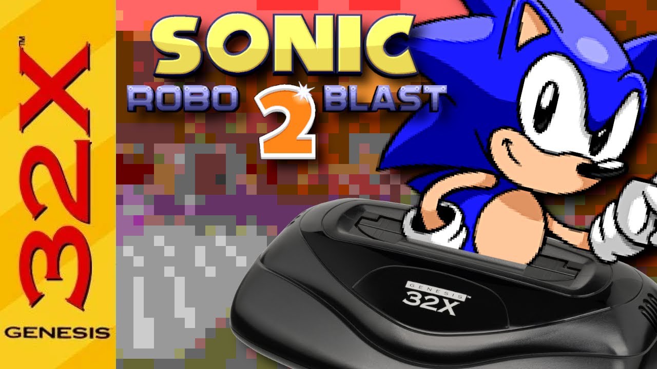 SRB2 Shouldn't be THIS Playable on a Sega 32X! (Sonic Robo Blast 32X)