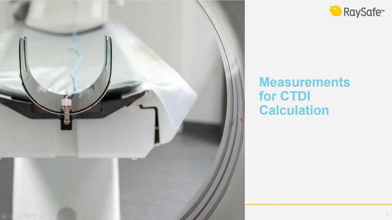 Measurements for CTDI calculation