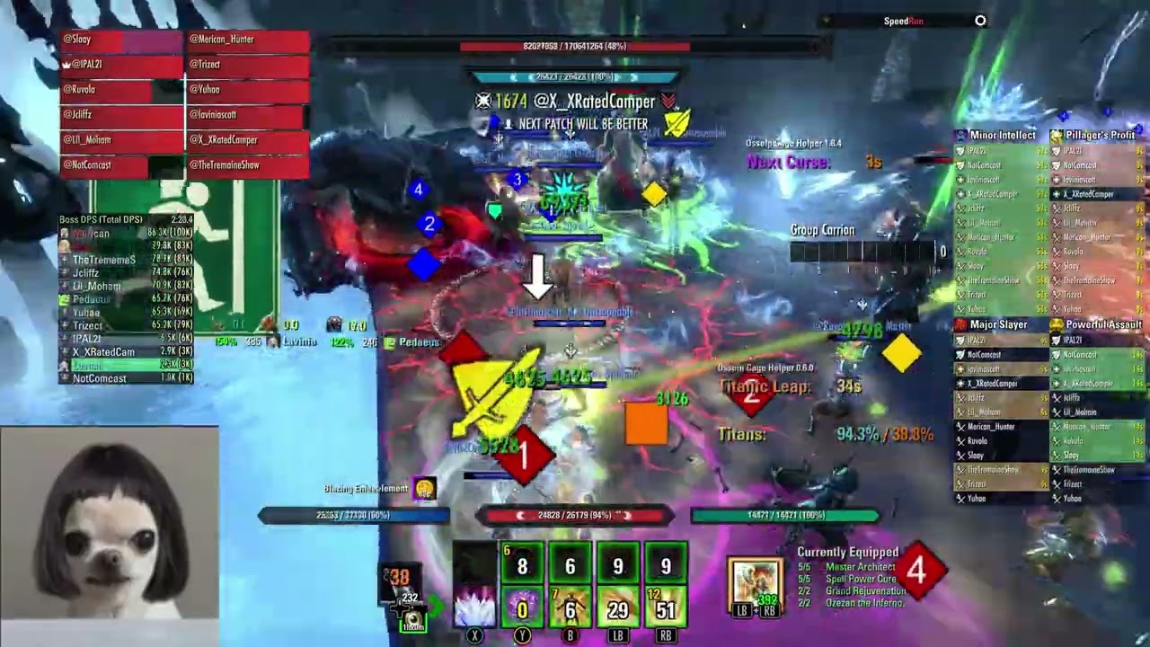 Misery's Master Den/Blade/Plar Healer [God Speed; 287.6k; U47] PC/NA