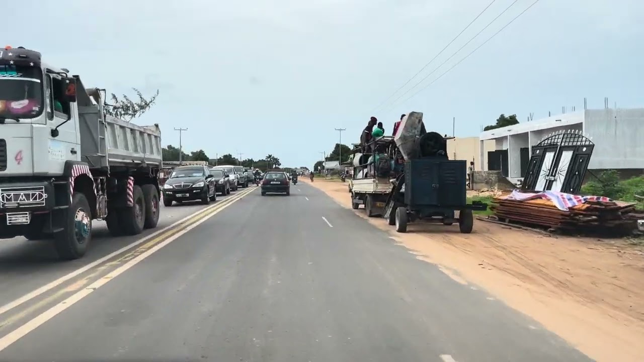 Gambia Drive Through Brikama Part 1