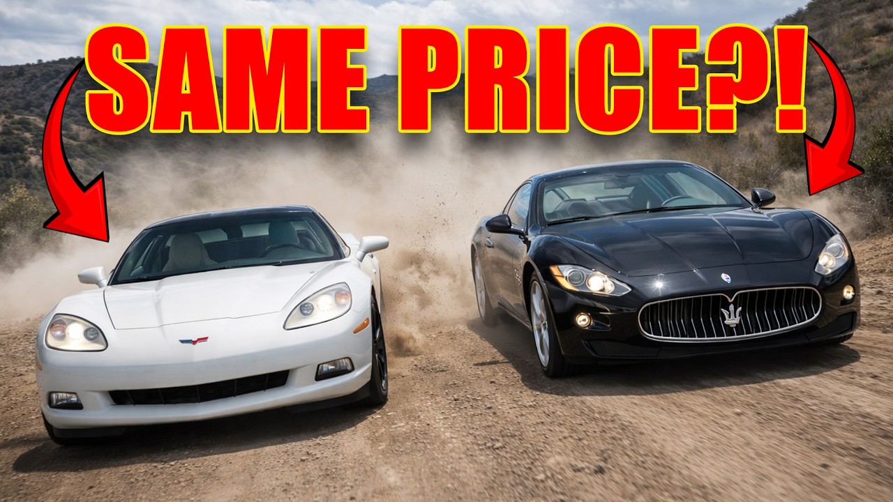 $25K Corvette vs $25K Maserati