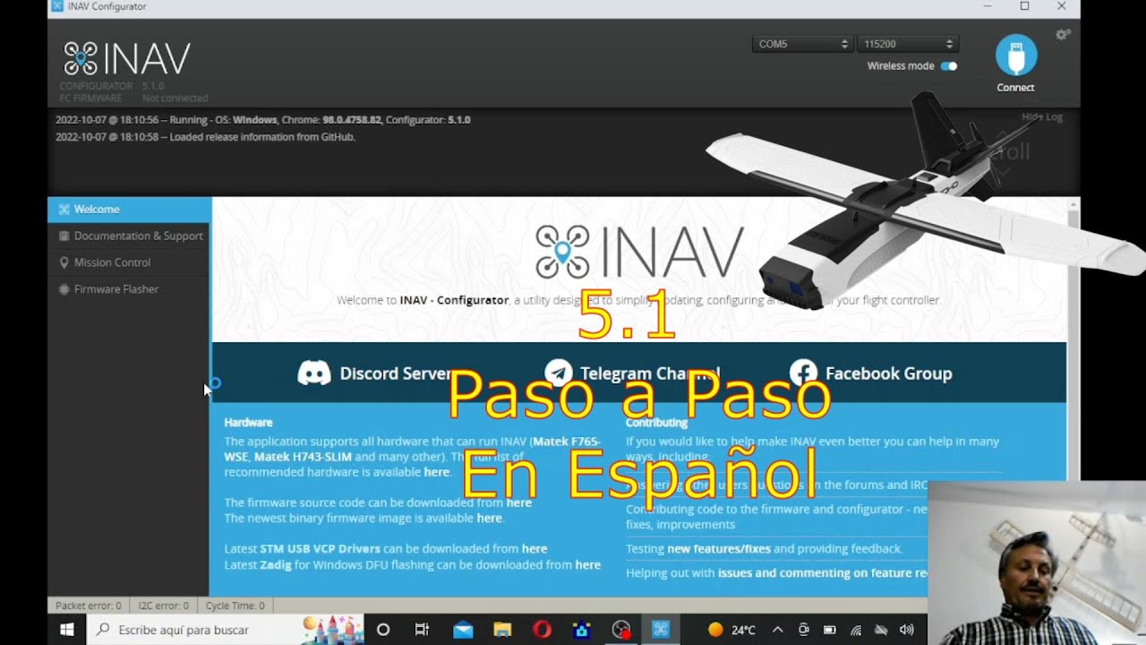 INAV 5.1 PASO A PASO EN ESPAÑOL - ZOHD TALON GT