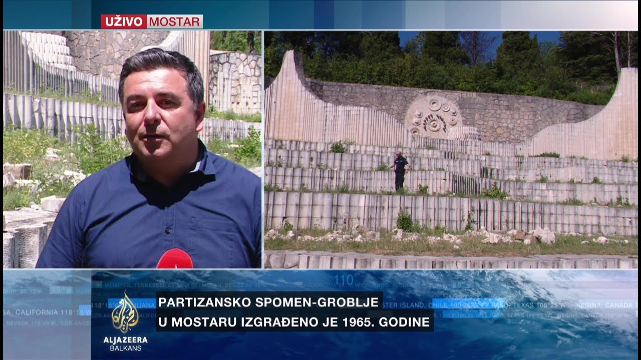 Najveća devastacija Partizanskog groblja u Mostaru