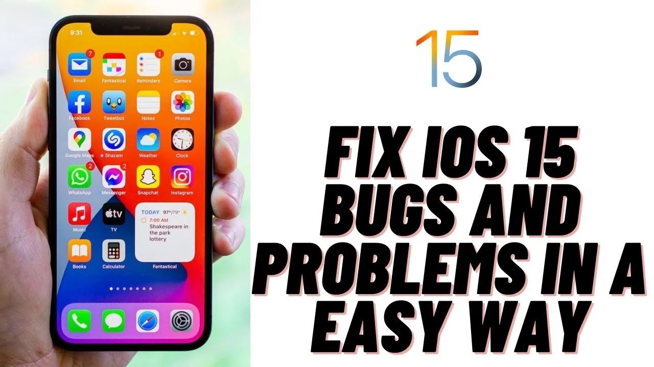 How to Fix iOS 15 Bugs and Problems in a Easy Way