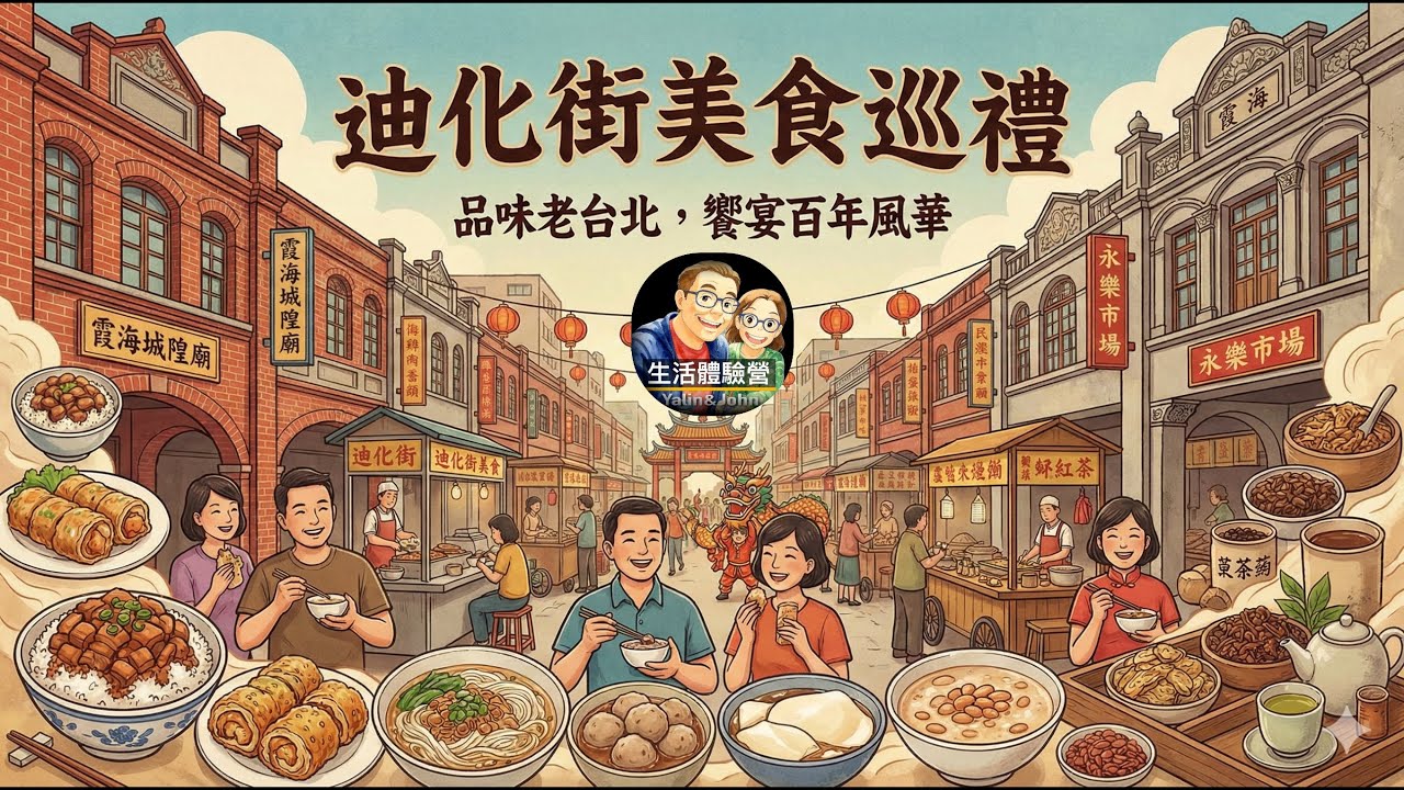 迪化街美食巡禮/品味老台北.饗宴百年風華| 生活體驗營