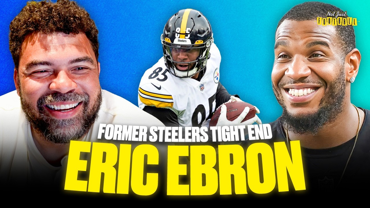 Eric Ebron Talks Andrew Luck's Retirement, The 11-0 Steelers Team, & More! | Not Just Football