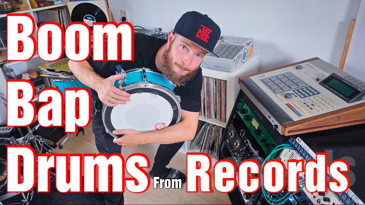 How I Make Boom Bap Drums From Vinyl On The Akai MPC