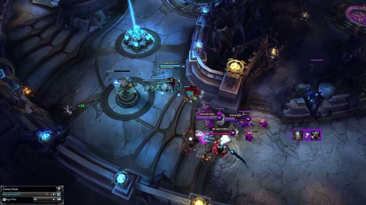Zed's counter Fizz ult technique