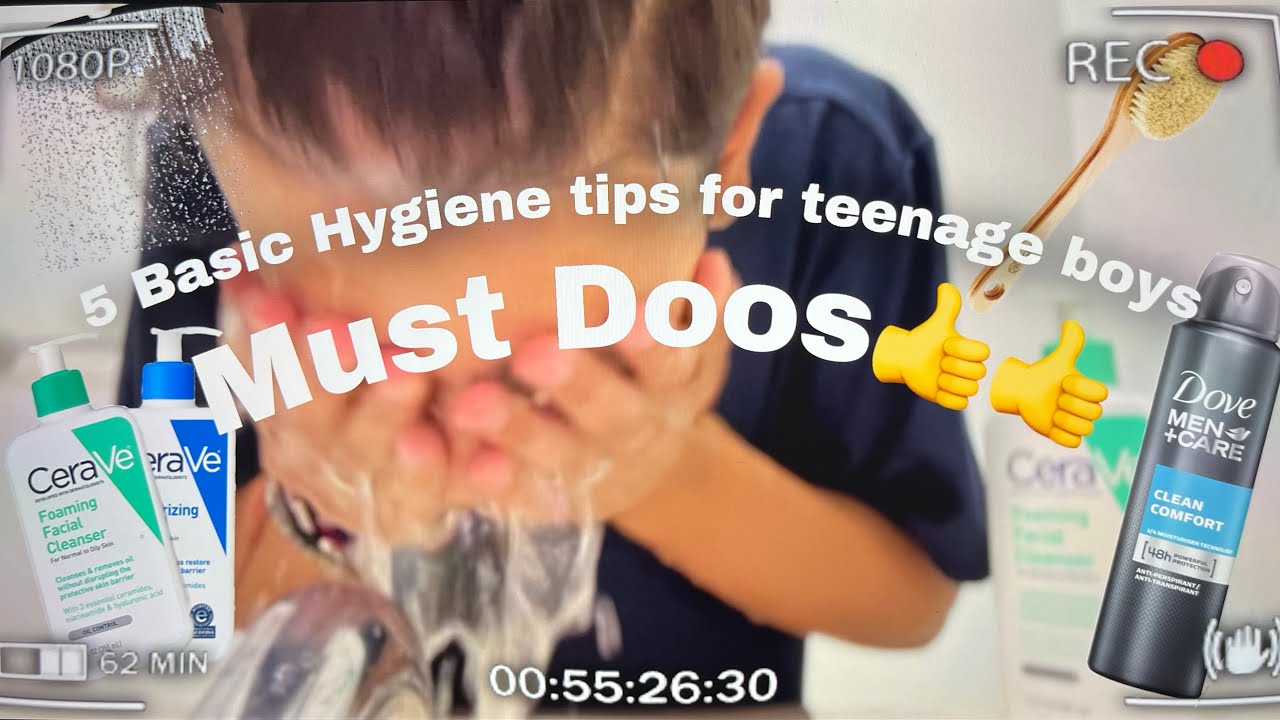 5 Basic Hygiene tips for teenage boys