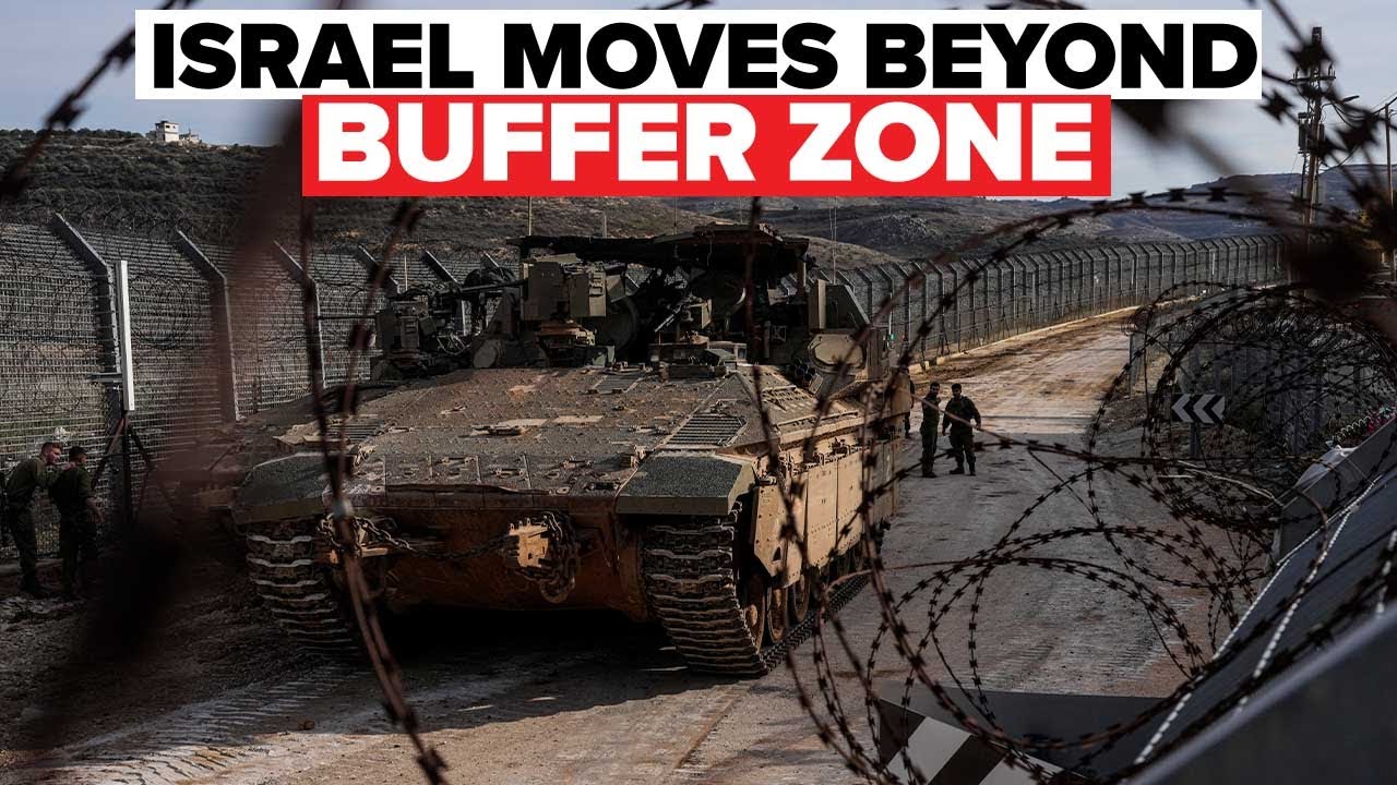 Israel Pushing Beyond Golan Heights Buffer Zone | Jerusalem Dateline - December 10, 2024