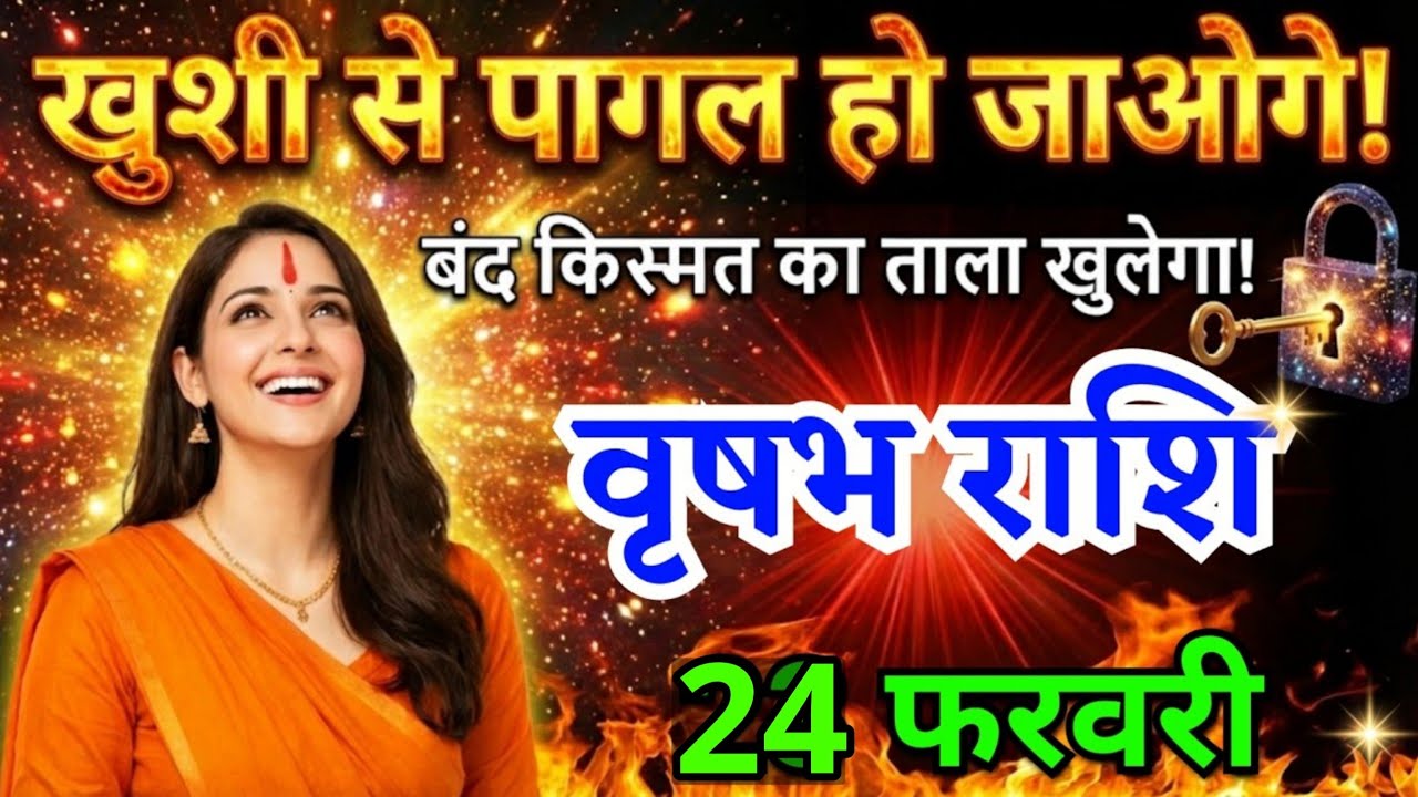 23 फरवरी, वृषभ राशि वालों खुशी से पागल हो जाओगे, vrishabh Rashi, आज का राशिफल