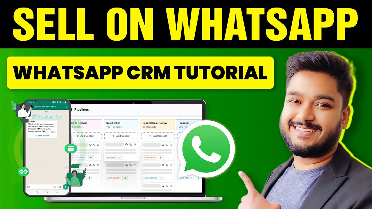 Sell on WhatsApp in 2025 | 🔥Best WhatsApp Sales CRM | Social Seller Academy