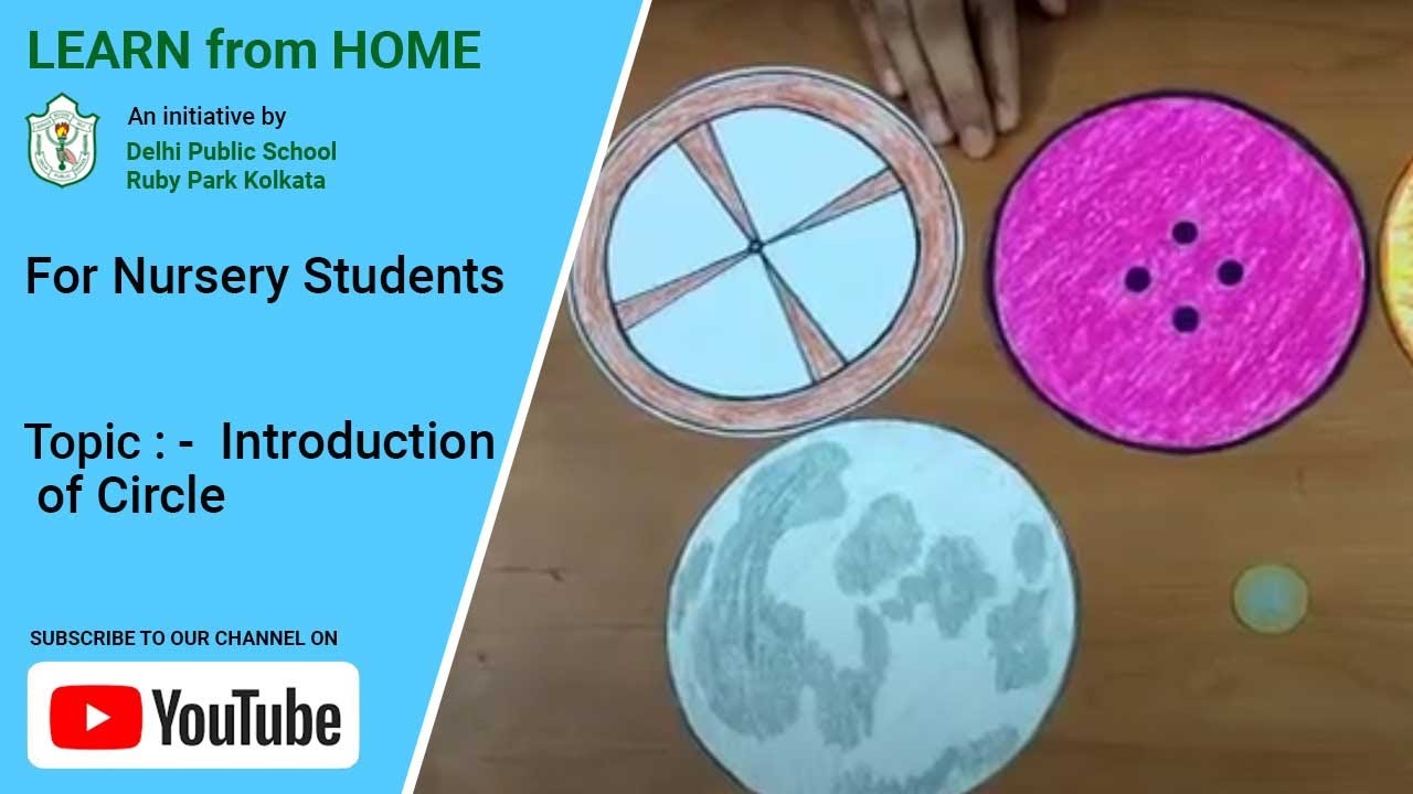 Preschoolers | Introduction of Circle | DPS Ruby Park, Kolkata
