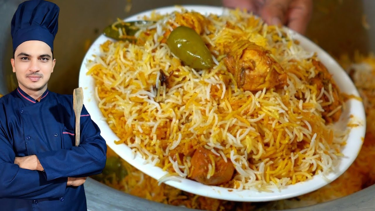 Authentic Karachi Biryani Recipe|Chicken Biryani Recipe|Chef M Afzal|4 Kg Chicken Biryani Recipe|