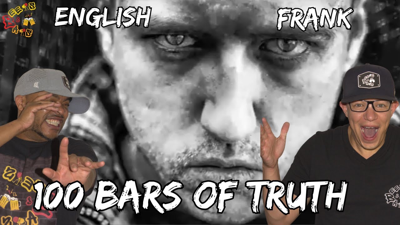STILL RECOVERING FROM THIS 🔥🔥!!!!!! | Americans React to English Frank - 100 Bars of Truth 1