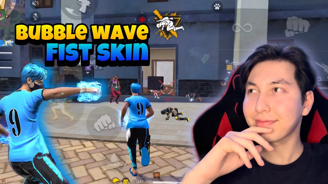 I got the Bubble Wave Fist Skin 🍷🗿 | M500 is Fire | Mehdix Free Fire