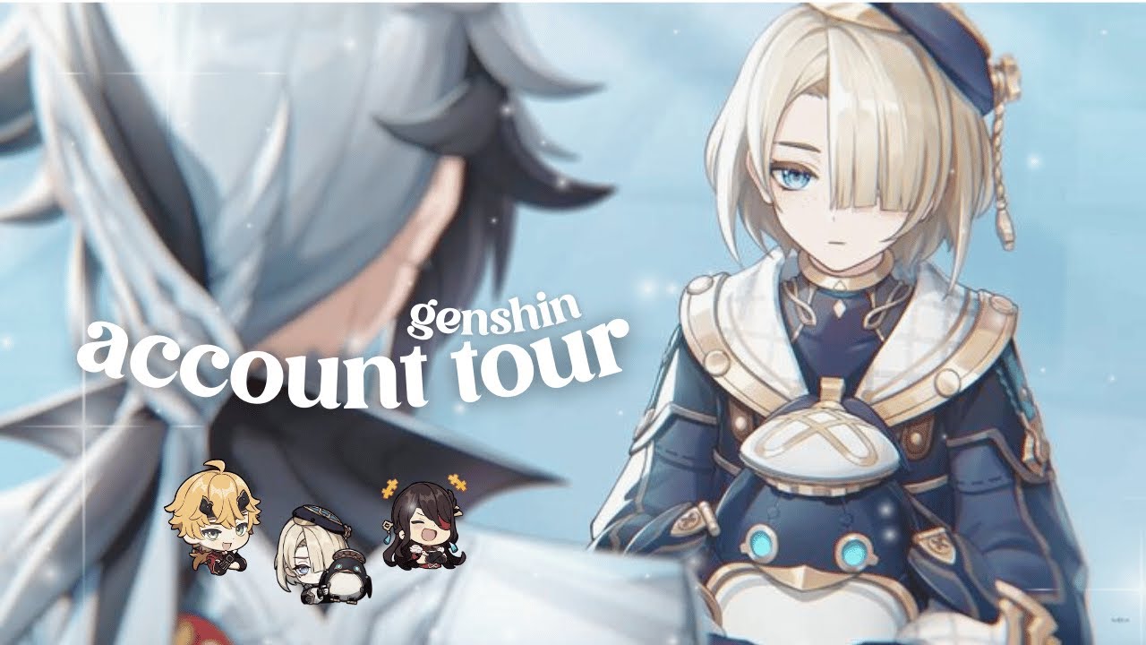 AR60 account tour (4+ years account since 2021) 𝜗𝜚⋆₊˚ | cozy genshin impact gameplay + voiceover