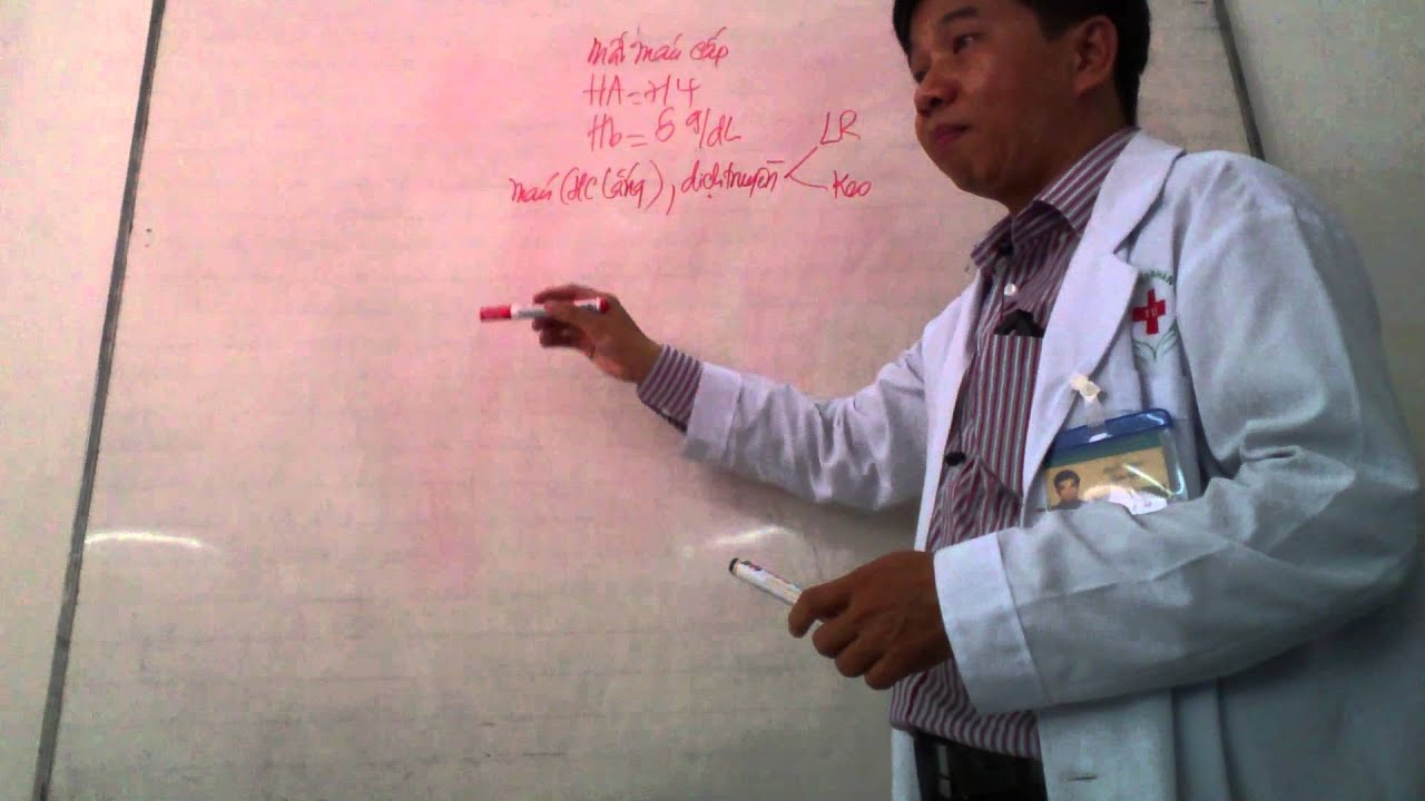 Bù dịch trong mất máu cấp