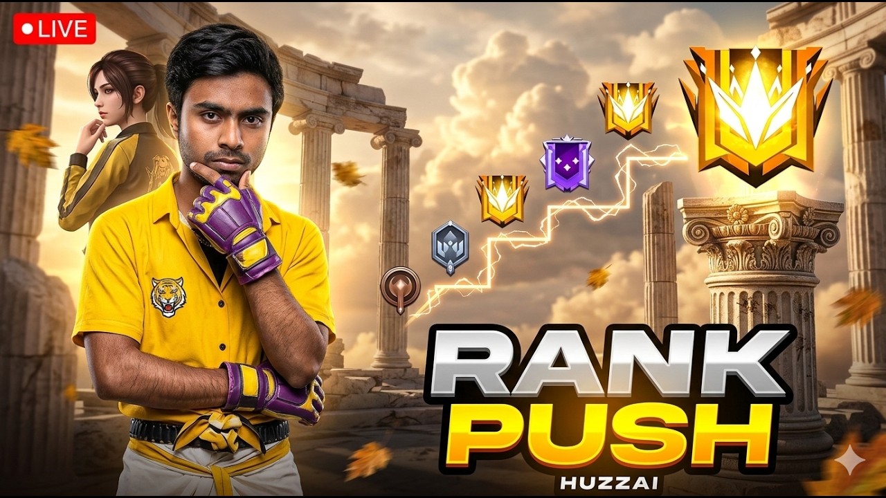 EXTREME GRANDMASTER RANK PUSH 🔴 MATCHMAKING WITH SUBSCRIBERS ON MOBILE 🔥 HUZZAI #shorts