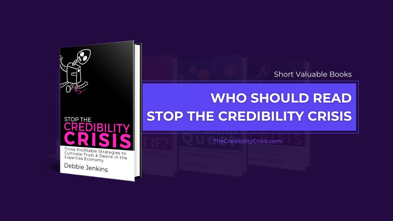 Who should read Stop The Credibility Crisis