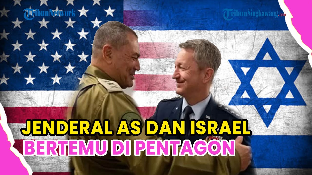 🔺JENDERAL AS DAN ISRAEL BERTEMU DI PENTAGON❗SERANGAN KE IRAN MAKIN DEKAT