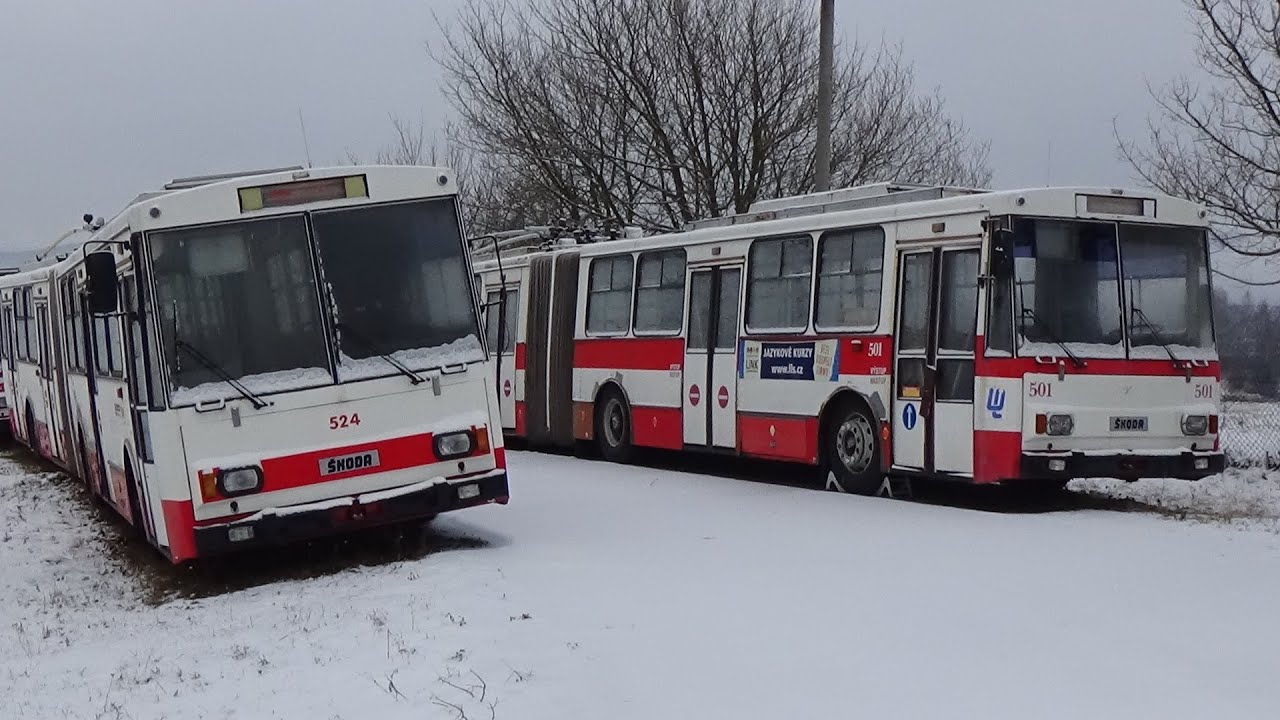 VÁNOCE s trolejbusy Škoda 15Tr (Vánoční film)