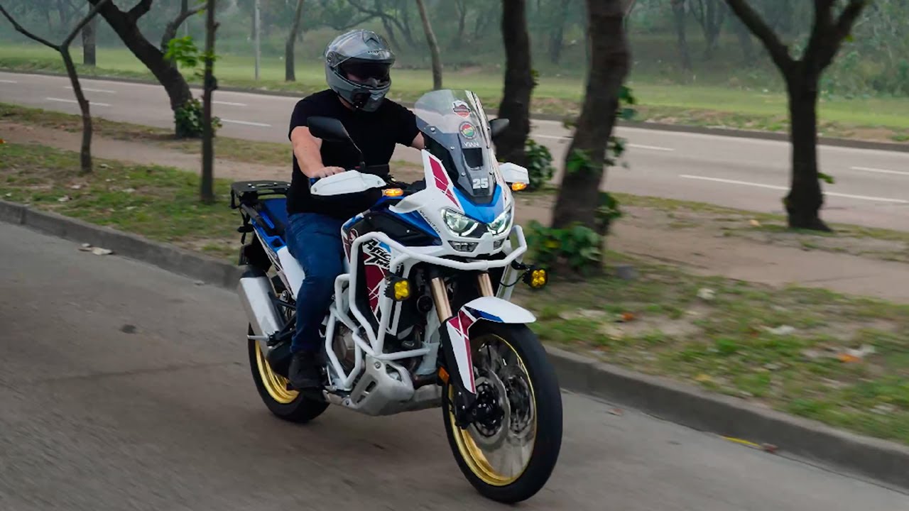 Honda Africa Twin Adventure Sports 2022 -La mejor moto de Maxi Trail. (4k)