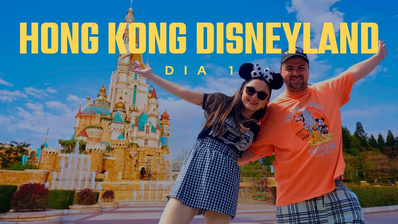Hong Kong Disneyland Vlog | Día 1 | Travel day, Hollywood Hotel y primera vez en el parque | 2025