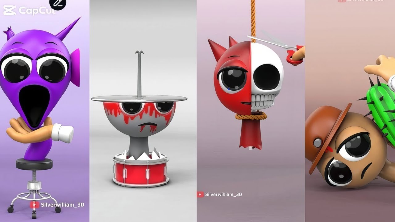SPRUNKI 3D Mix