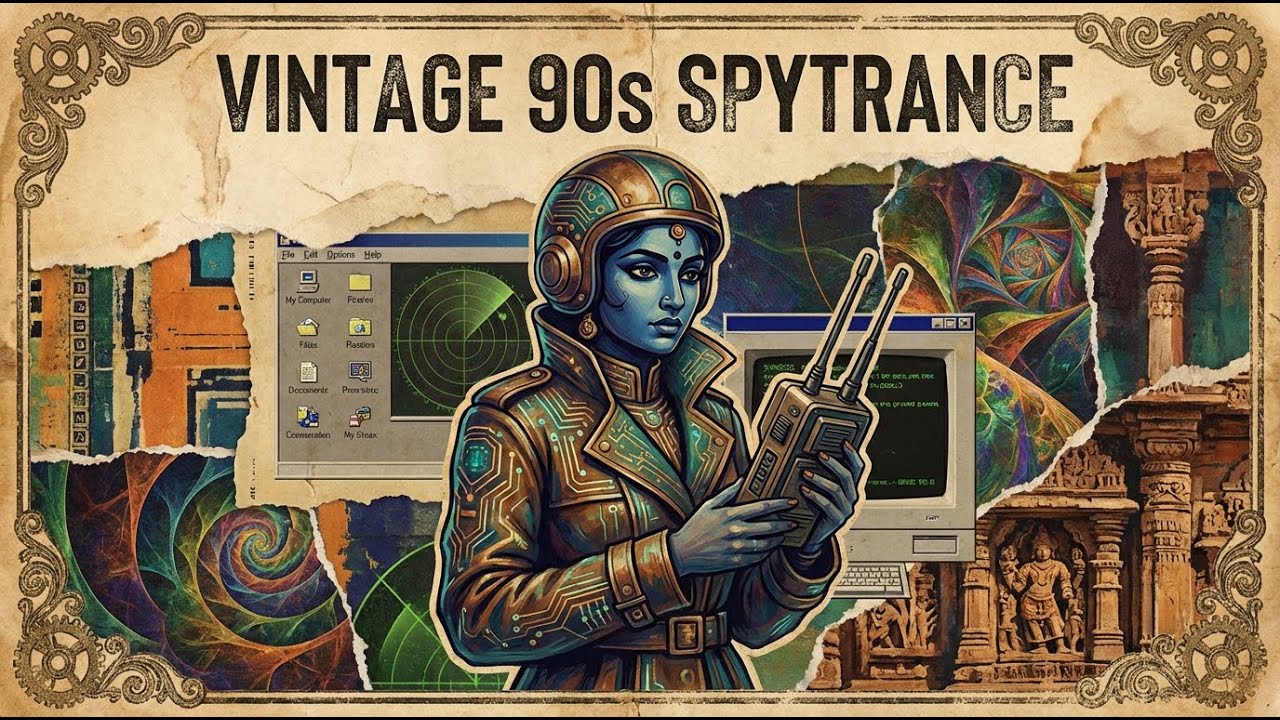 SECRET AGENT GOA: Vintage 90s Spytrance Mix 🕵️‍♂️ | Acid 303 & Deep Bass Journey #psytrance