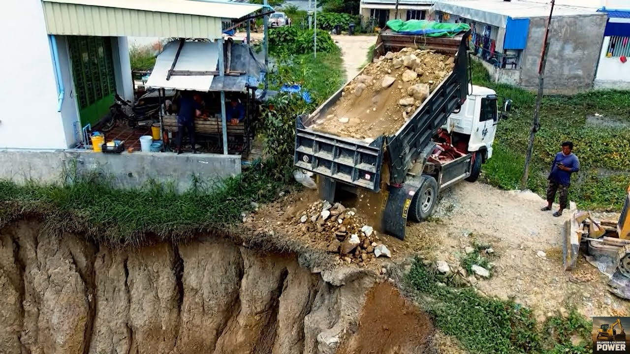 Starr to Completed projcet Landfall soil and stone on Flooded 