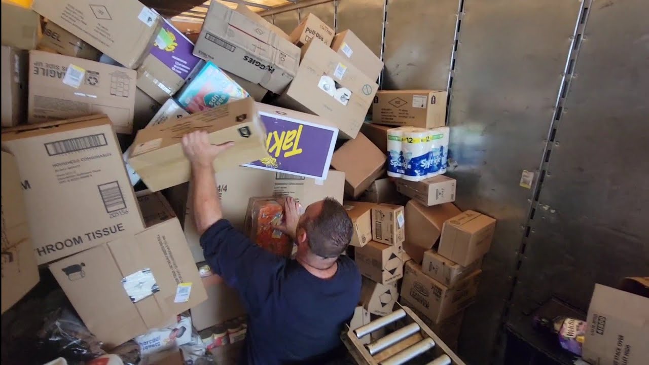 What a full Trailer Load looks like: US Xpress Family Dollar Account #trucking