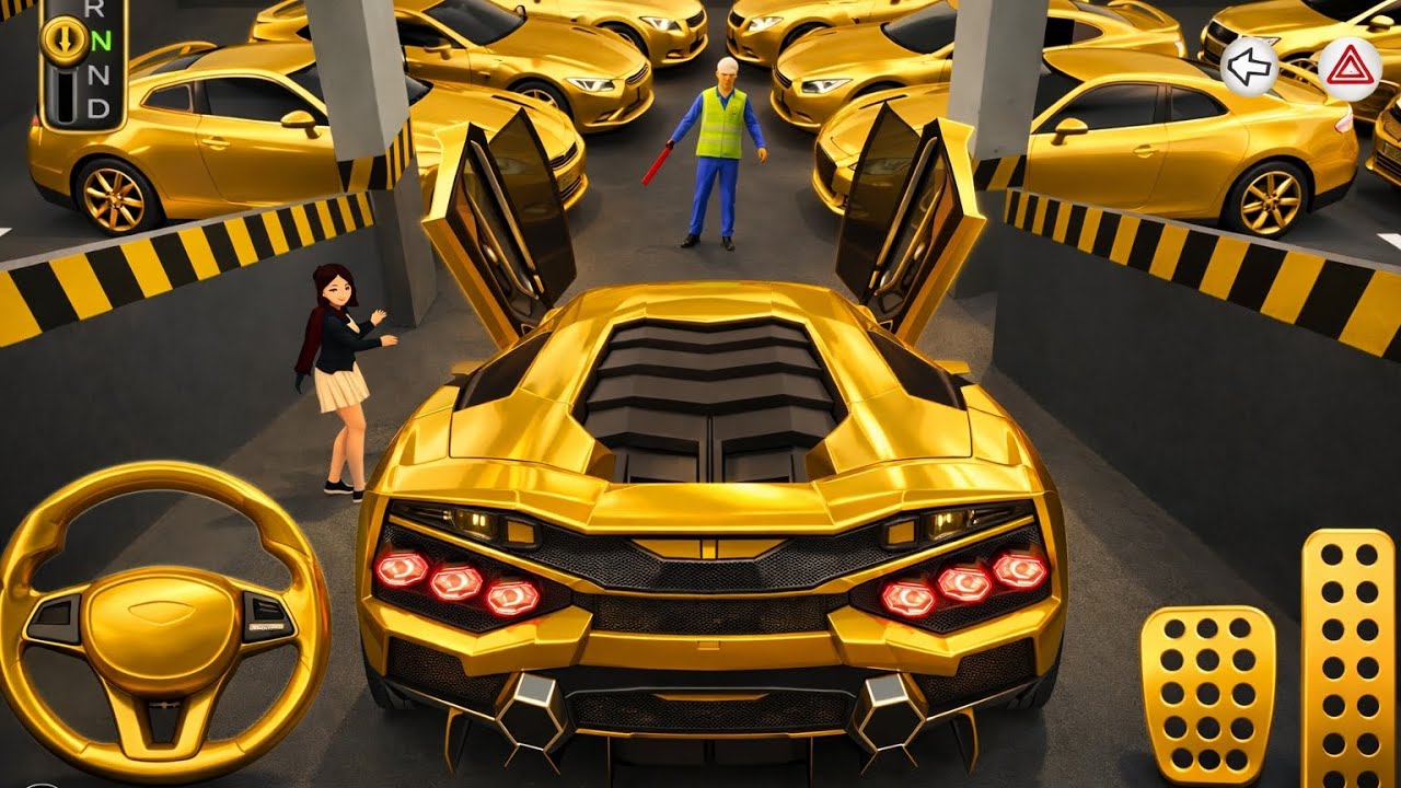 Driving School Gaming 3D Car Driving Gameplay 🚗 | Realistic Driving & Parking Practice | Full HD