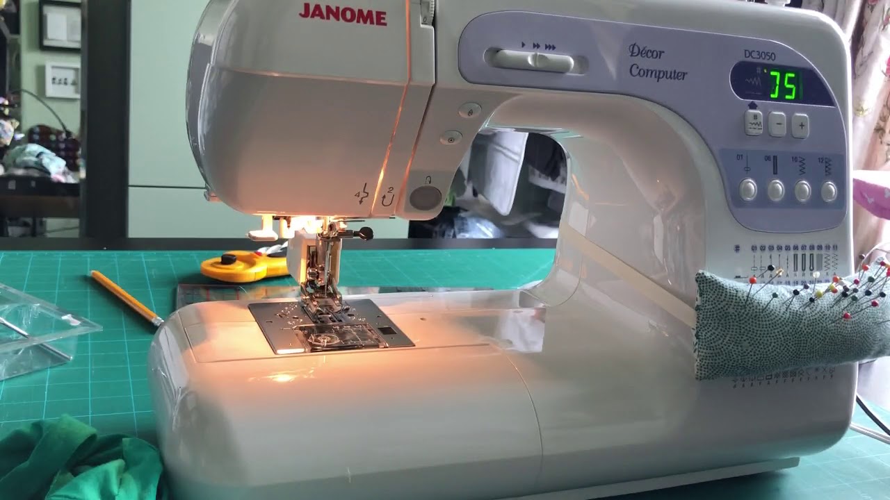 Sewing knit fabric with the Janome Even Feed Foot