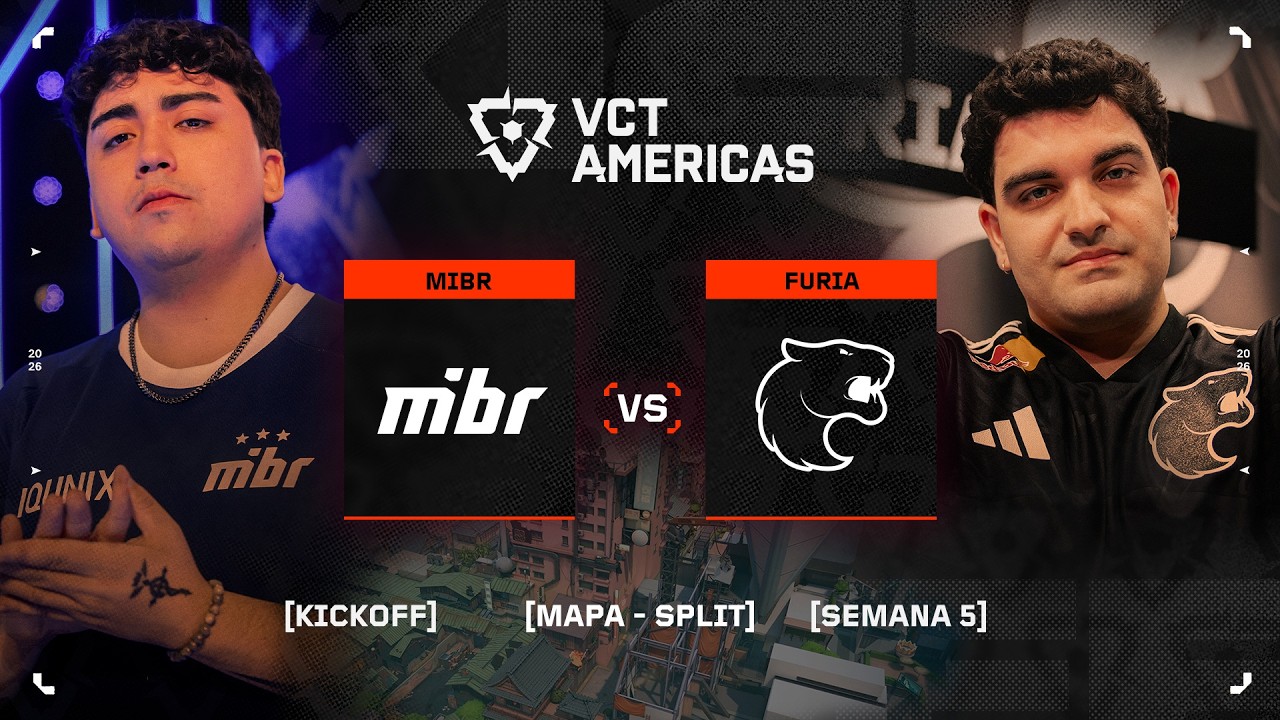 MIBR vs FUR — VCT Americas Kickoff — Llave Superior Gran Final — Mapa 5
