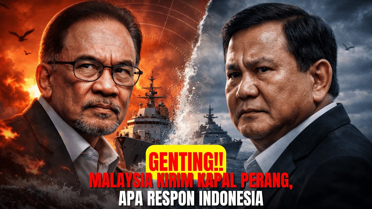 MENDADAK! Malaysia Kirim Kapal Perang ke Perbatasan – Indonesia Akan Balas