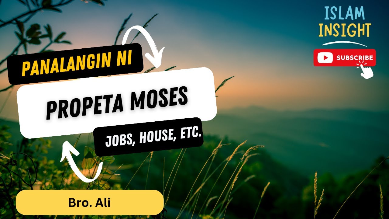 Ang mga Panalangin ni Propeta Moses