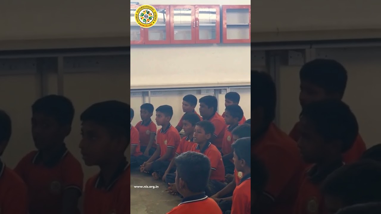 Flawless Recitation of Basavanna Vachangalu from Noble International school students