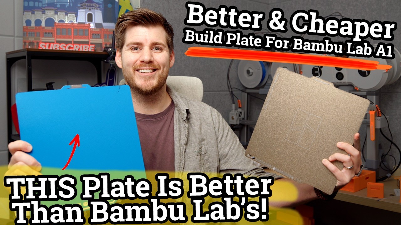 TOP 5 BEST Bambu Lab A1 Upgrades?! [This Build Plate Is Better Than Bambu Lab!] [BIQU Panda Review]