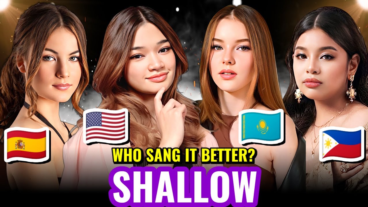 SHALLOW - Charlotte Summers 🇪🇸 VS. Angelica Hale 🇺🇲 VS. Daneliya Tuleshova 🇰🇿 VS. Elha Nympha 🇵🇭