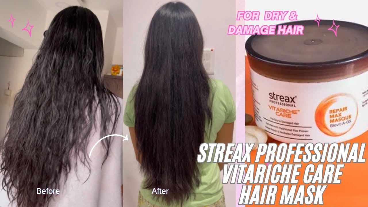 STREAX PROFESSIONAL VITARICHE CARE HAIR MASK FOR DRY AND DAMAGED HAIR ✨
