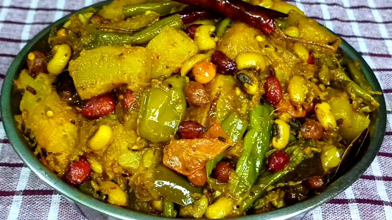নিরামিষ সব্জীর ছক্কা - এইভাবে একবার বানিয়ে খান ভাত রুটি পরোটা সবকিছুর সাথেই দারুন জমে যাবে | Sabji
