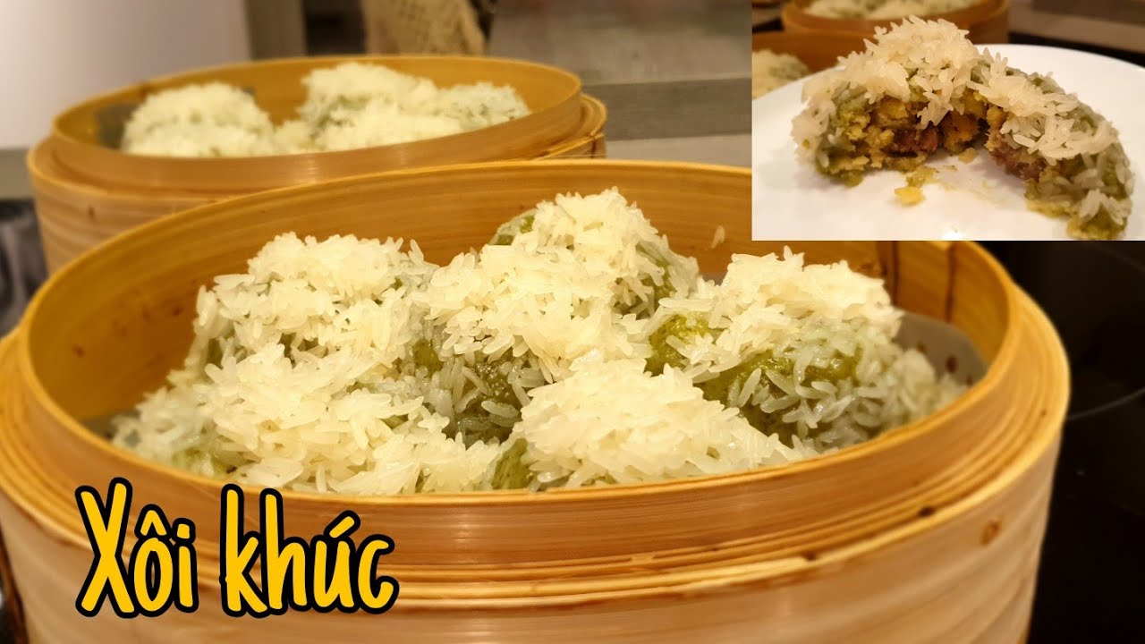 Vlog 69🇧🇻 Xôi khúc, lần đầu làm xôi khúc bằng cải xoắn ngon tuyệt vời